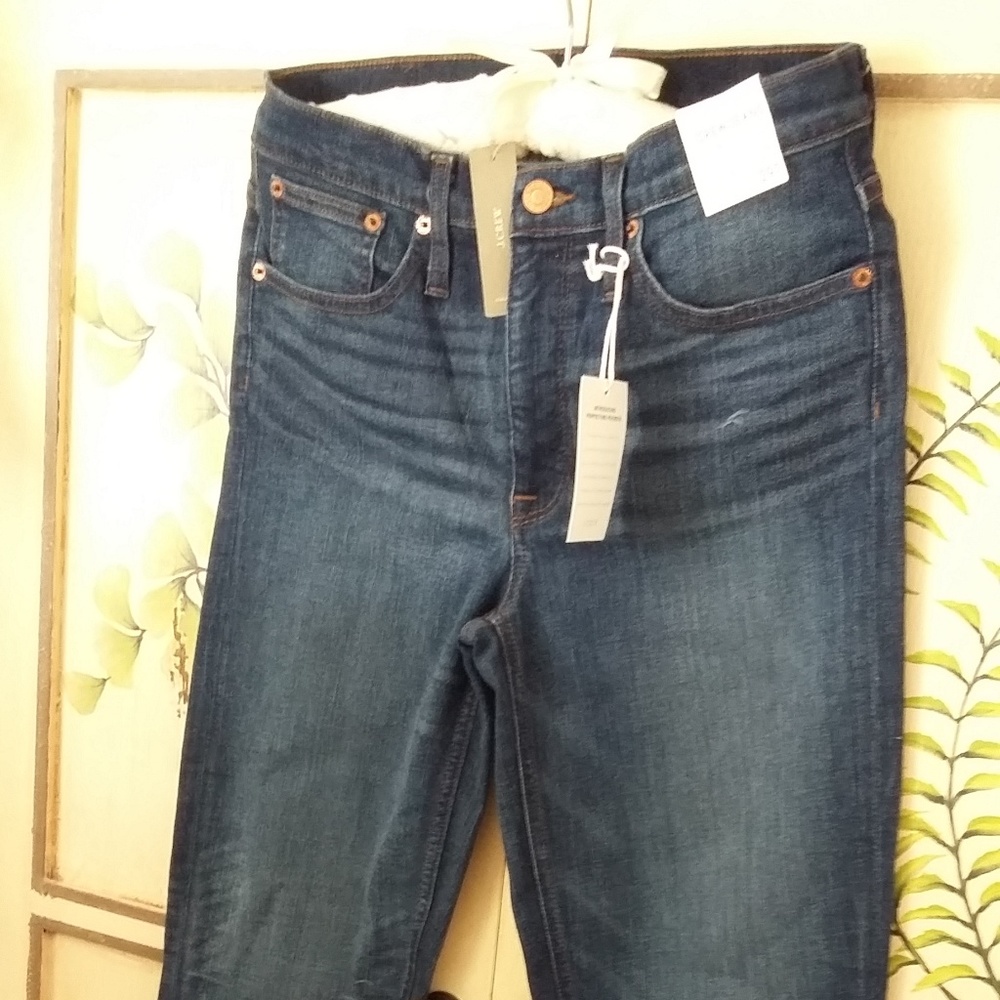 J Crew  Billie Demi Boot Crop Jeans